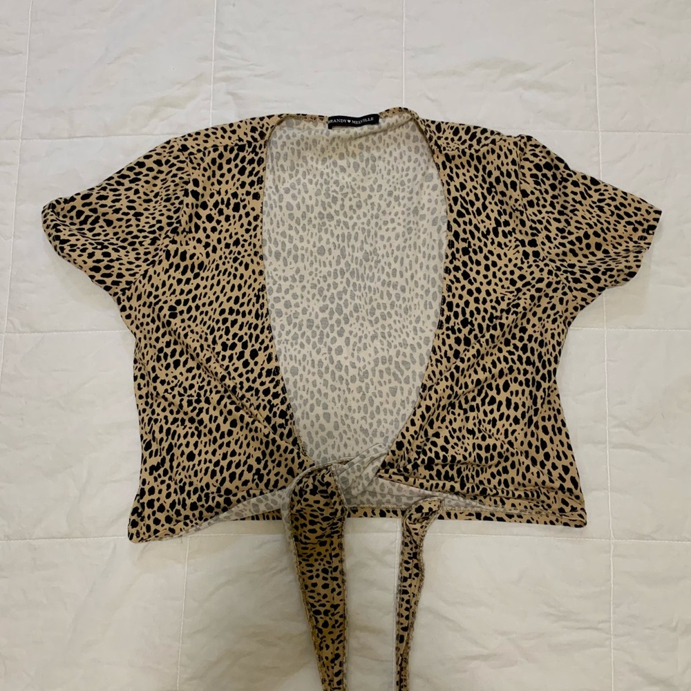 brandy melville rae tie top